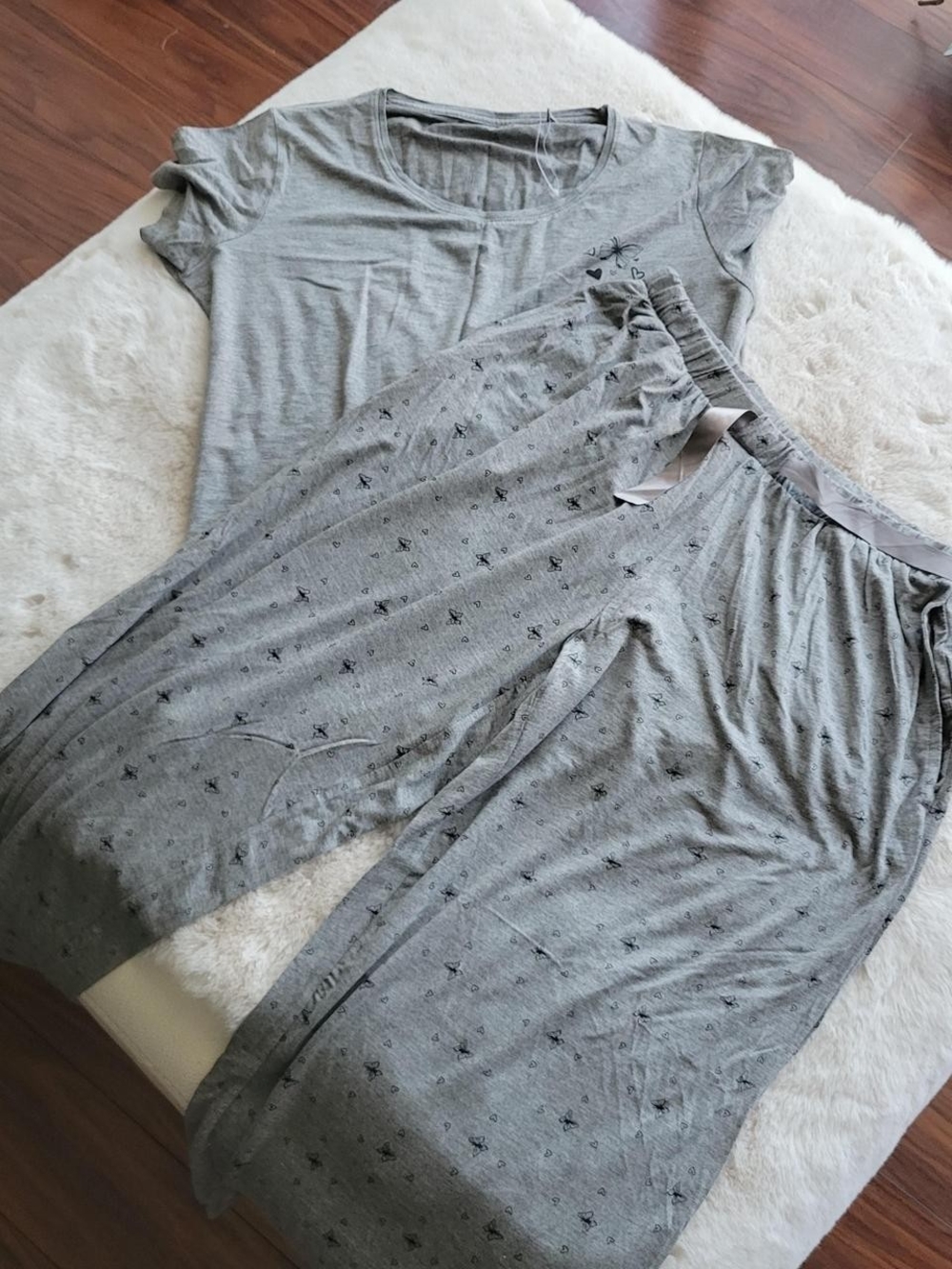 Grey Esmara pajama set Size S